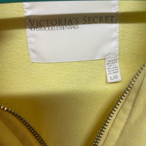 Victoria’s Secret Angel Wings zip up hoodie size large sweatshirt - Picture 2 of 7